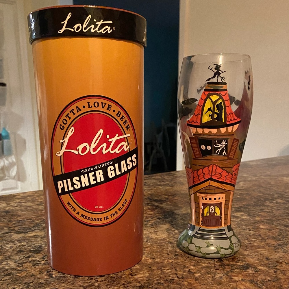Lolita “Haunted House” 22 oz Pilsner